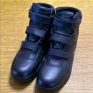 Propet Men's Cliff Walker Tall Hiking Boots Hook and Loop Size 15 Black